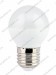 Лампа светодиодная 10вт E27 теплый матовый шар 2700К G45 Ecola Premium K7QW10ELC - Интернет магазин Korona-plus Екатеринбург
