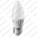 Лампа светодиодная 10вт E27 свеча белый 4000К ОНЛАЙТ (61960 OLL-C37) - Интернет магазин Korona-plus Екатеринбург